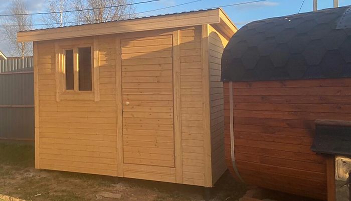 сарай из дерева с односкатной крышей сарай из дерева с односкатной крышей